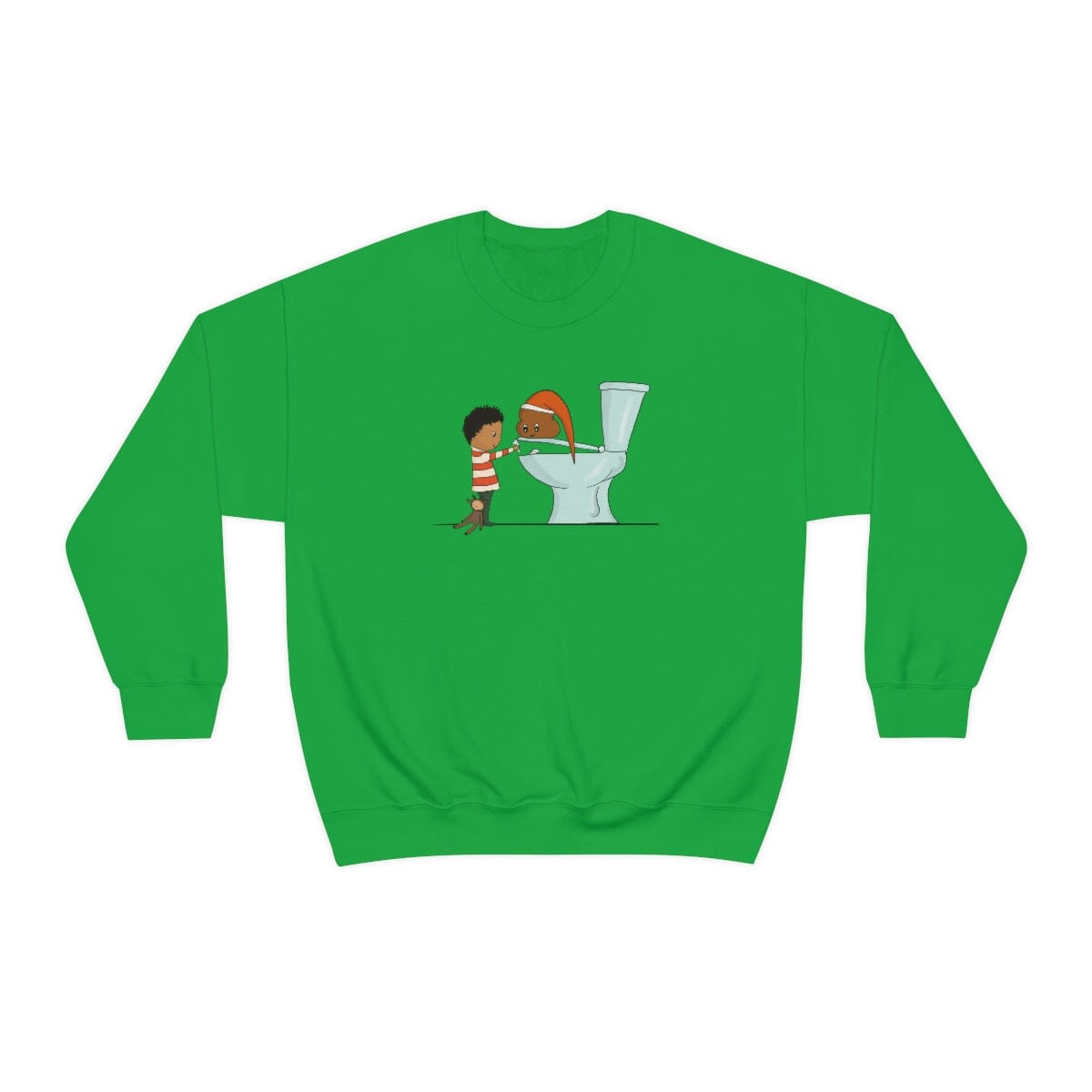 TPP - Unisex Heavy Blend™ Crewneck Sweatshirt Sweatshirt Printify S Irish Green 