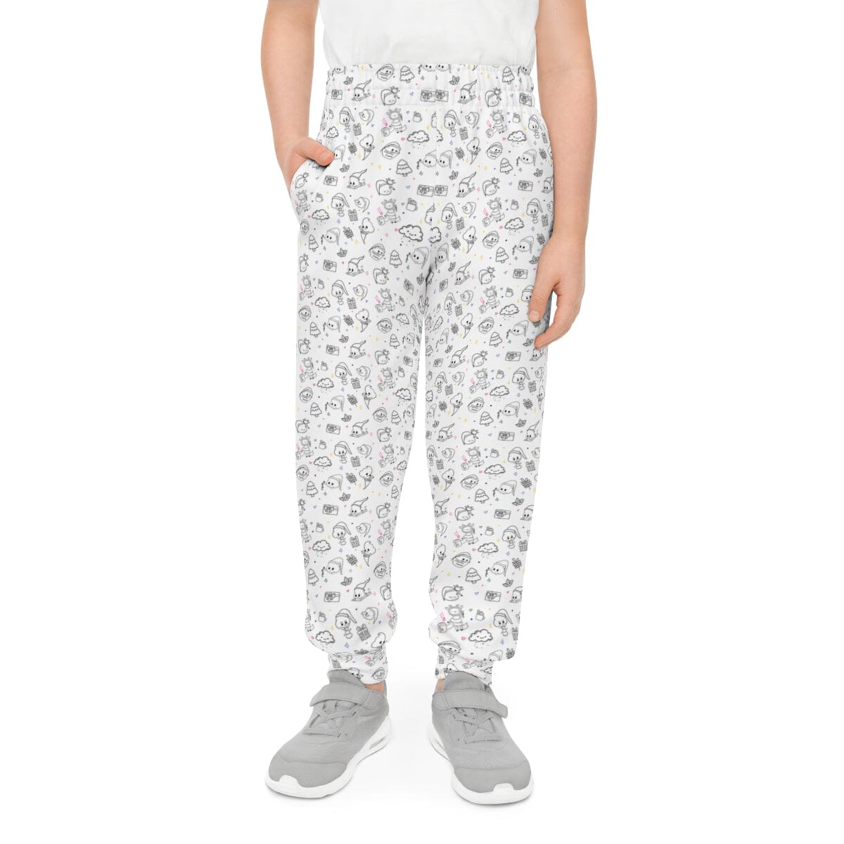 Poop Print - Youth Joggers All Over Prints Printify 