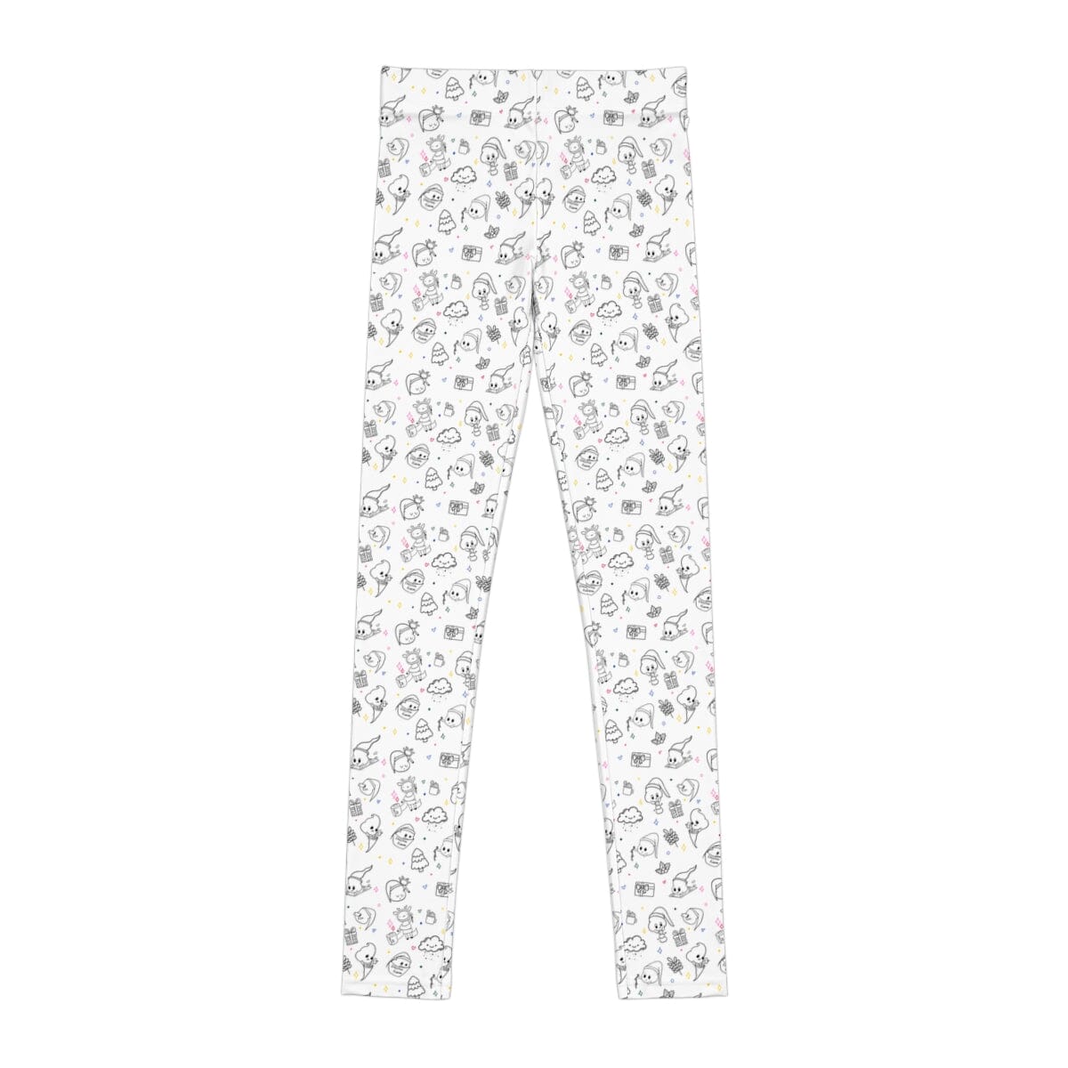 Poop Print - Youth Leggings Expensive Shipping Printify L 