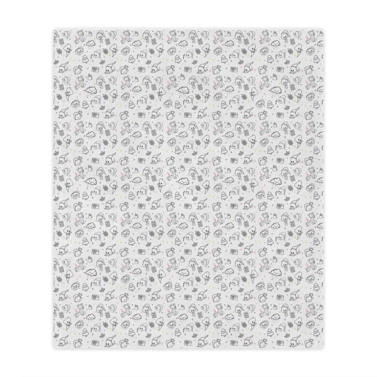 Poop Print - Minky Blanket Home Decor Printify 50" × 60" 