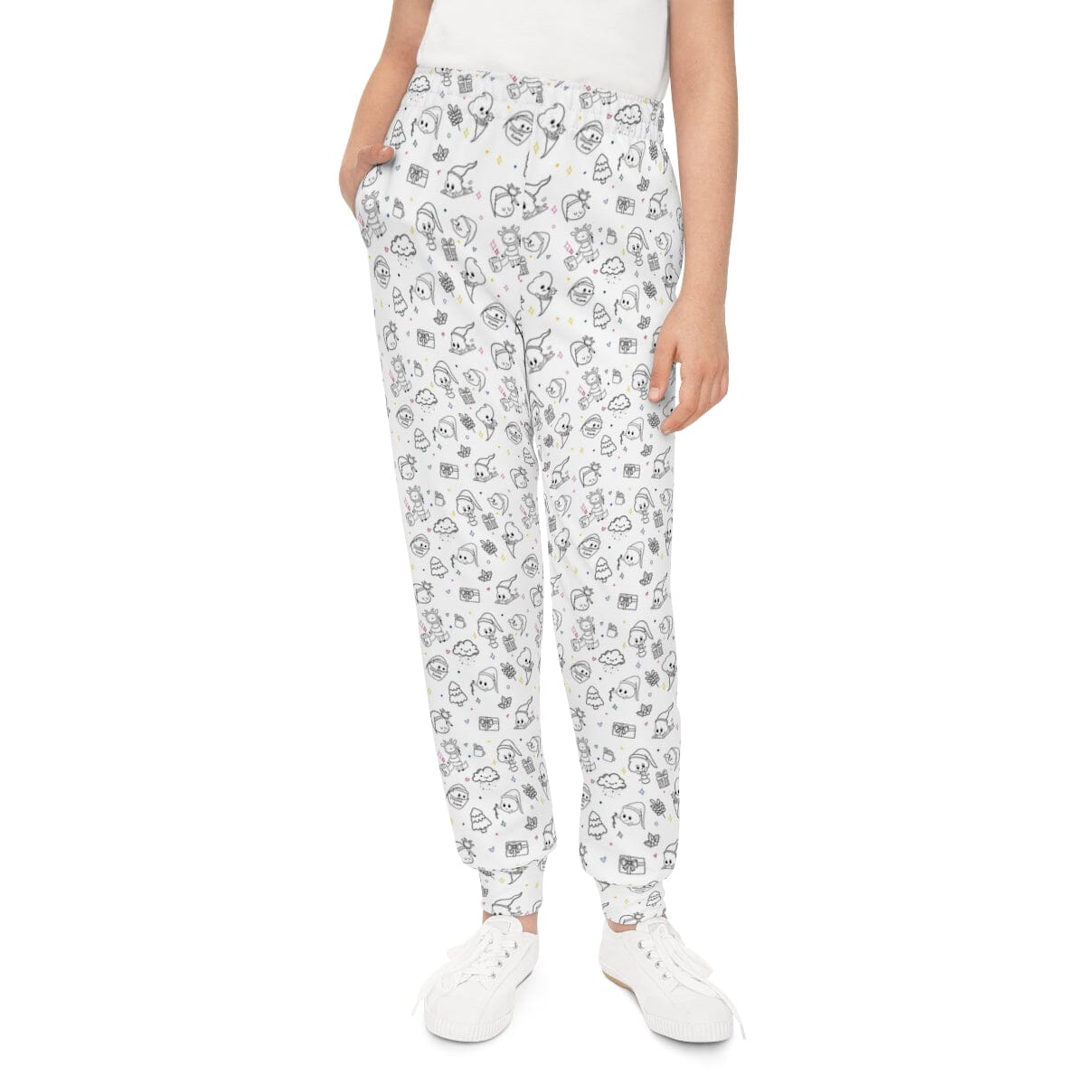 Poop Print - Youth Joggers Expensive Shipping Printify 