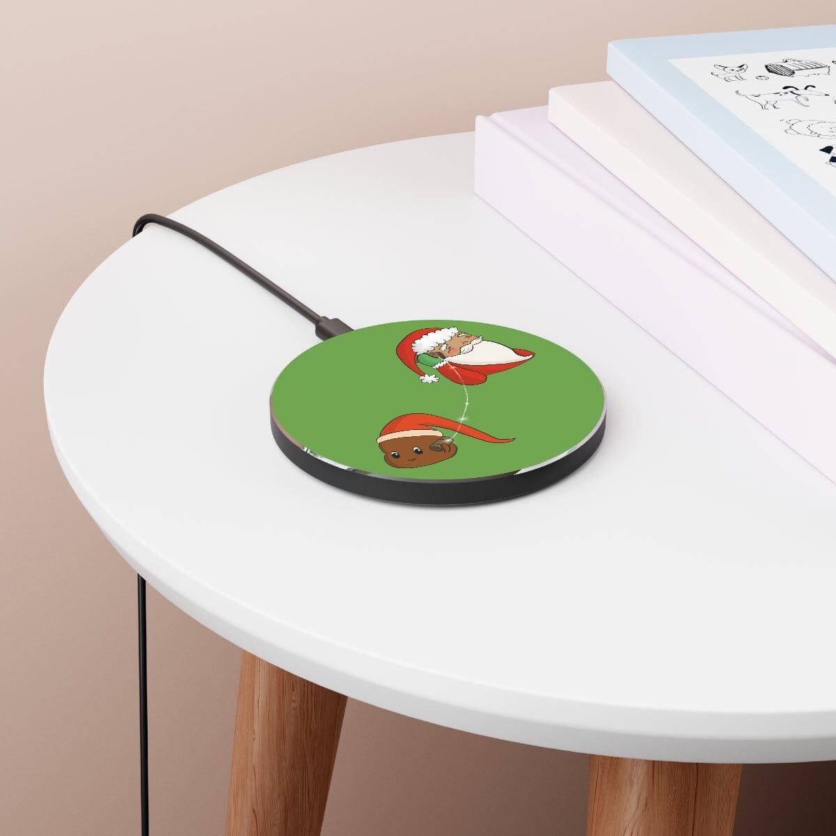 Santa Hotline - Wireless Charger Accessories Printify 