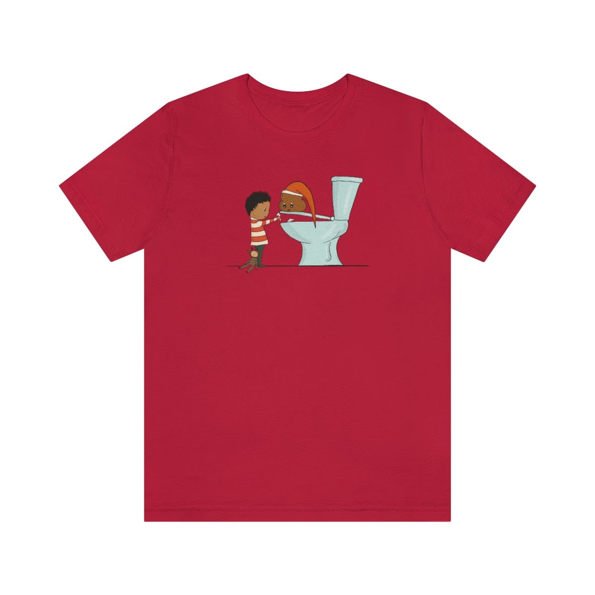 TPP - Unisex Jersey Short Sleeve Tee T-Shirt Printify Red S 