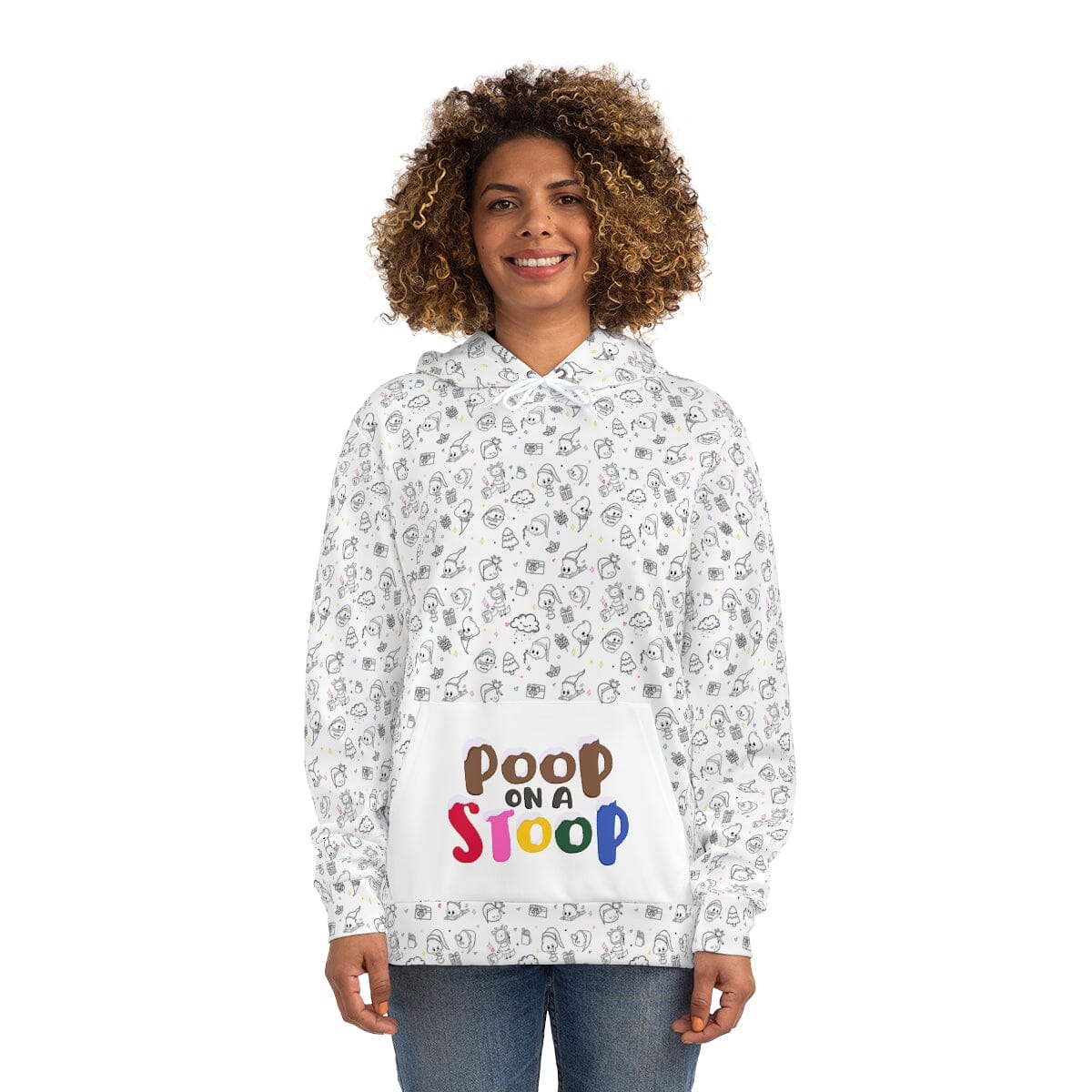 Poop Print - Fashion Hoodie Expensive Shipping Printify 