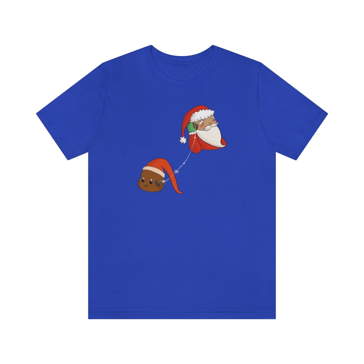 Santa Hotline - Unisex Jersey Short Sleeve Tee T-Shirt Printify True Royal S 