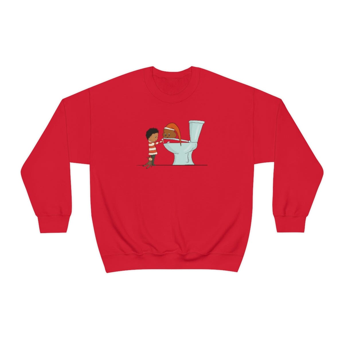 TPP - Unisex Heavy Blend™ Crewneck Sweatshirt Sweatshirt Printify S Red 