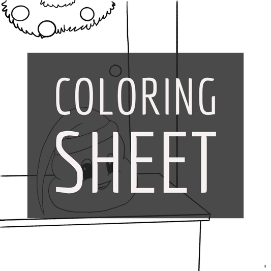 Coloring sheet - Poop on a Stoop POO Plushies 